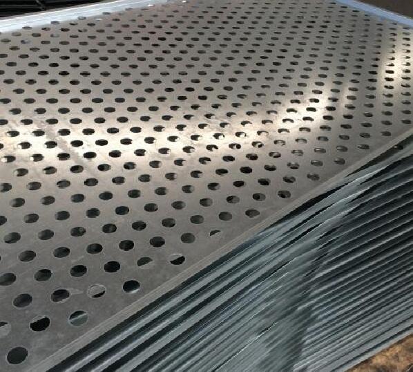 Composite perforated aluminum strip for steady state PPR