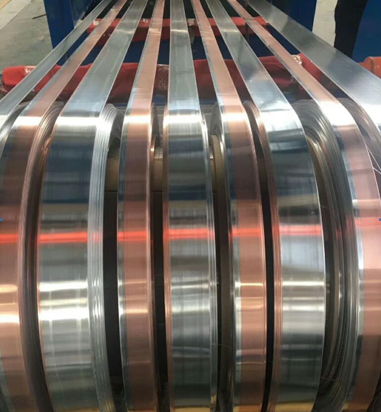 Bimetallic aluminum strip
