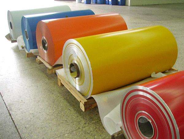 Epoxy Coated Gold Aluminum coils for heat exchanger fins
