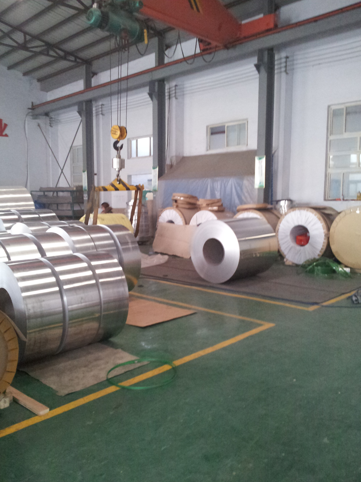 Armoured cable aluminum strip
