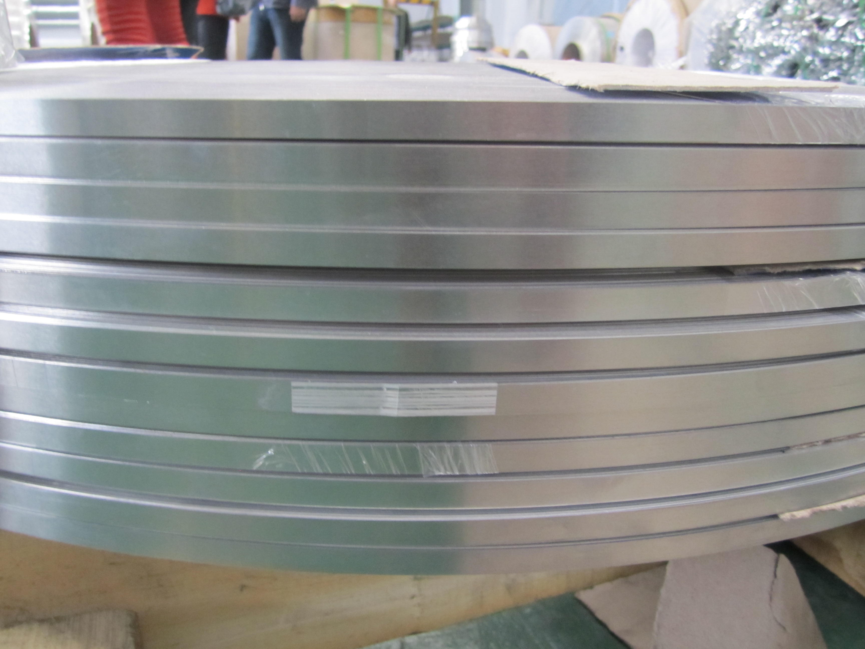 Aluminum strip for PEX-AL-PEP pipe