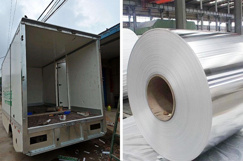 Aluminum trailer roof coil