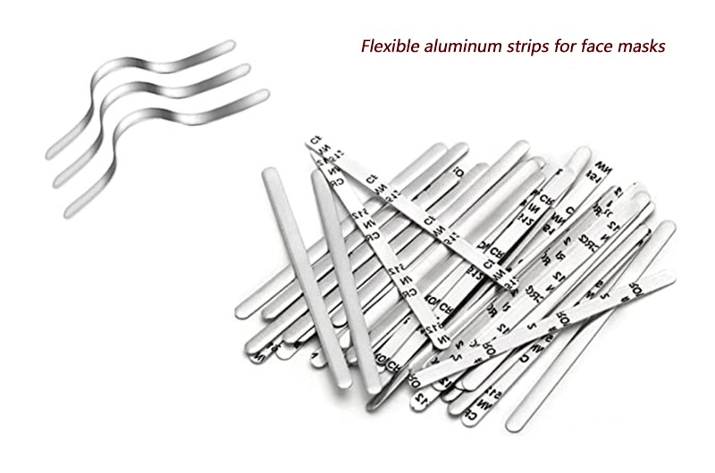 flexible aluminum strips for face masks