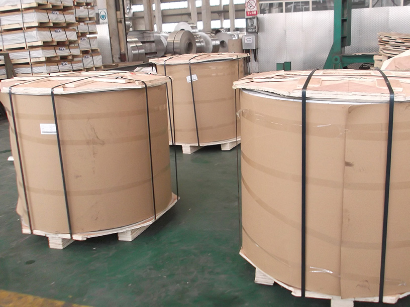 Aluminium Coil Packing Process